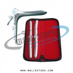 Hegar uterine dilator set 2 pieces 15-16, 17-18, grave large